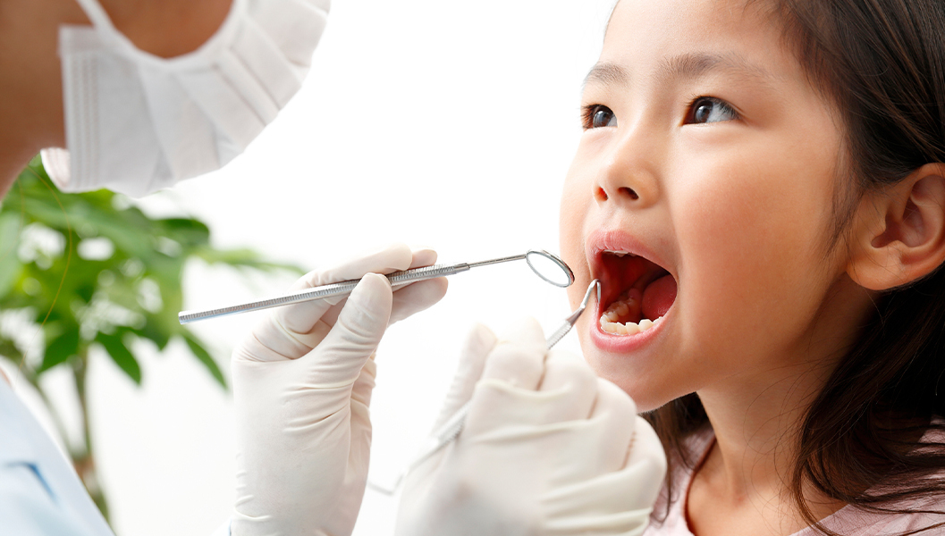 呉市中通の小児歯科治療