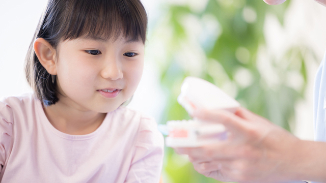 呉市中通の小児の予防歯科