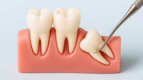 呉市中通の親知らずの抜歯・治療